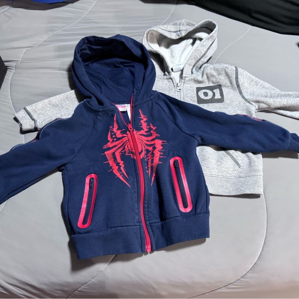 Toddler boy hoodie bundle